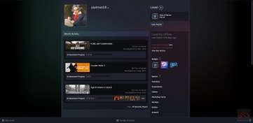 تصویر اکانت 10 ساله استیم cs2 بن 