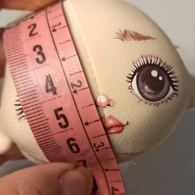 تصویر عروسک چهره سر آمده 