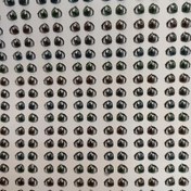 تصویر چشم رزینی کد 17 ،5میل، بسته 20 جفتی 