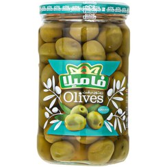 تصویر زیتون درشت فامیلا – 680 گرم 