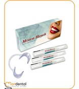 تصویر قلم بلیچینگ سه سرنگ با دهان باز کن مروابن Morva Bleach Pen with Retractor Morvabon