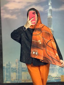 تصویر شال حریر 