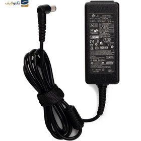 تصویر شارژر لپ تاپ ال جی 12 ولت 2 آمپر مدل LCAP122A LG LCAP122A B 12V 2A Laptop Charger