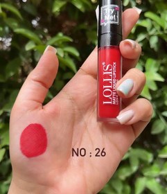 تصویر رژلب مایع مات لولیس کد محصول LOLLIS MATTE LIQUID LIPSTICK LONG LASTING