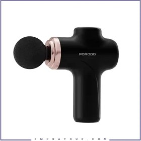 تصویر ماساژور دستی پرودو با 4 سری قابل تعویض مدل PD-FMGUN Porodo Lifestyle Precision Handheld Massager with 4 Interchangeable Head PD-FMGUN