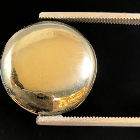 تصویر نگین پیریت طبیعی دایره ای 250157 