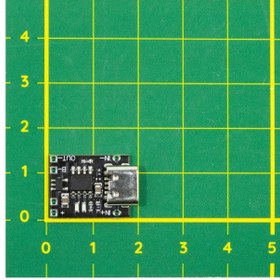 تصویر ماژول شارژر باتری لیتیومی 1 آمپر 4056 با ورودی USB TYPE-C 