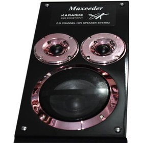 تصویر اسپیکر دو تکه مکسیدر CN 42 ا Speaker MAXEEDER MX-TS2652 CN42 Speaker MAXEEDER MX-TS2652 CN42