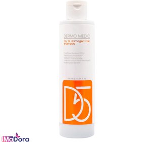 تصویر شامپو مناسب موهای خشک و آسیب دیده 200میل درمو مدیک Dermo Medic Dry And Damaged Hair Shampoo 200ml