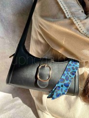 تصویر کیف دوشی سگک دار زنانه آدینا کیف زنانه اسکارف دار دوشی پینترستی