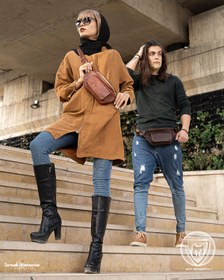 تصویر کیف کمری چرم آلپ 