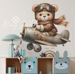 تصویر استیکر دیواری مینوی گالری کد 1128 