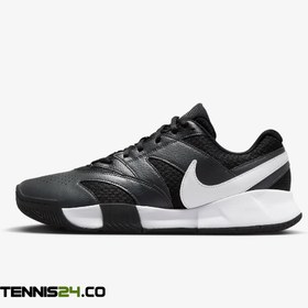 تصویر کفش تنیس مردانه نایک NikeCourt Lite 4- مشکی 