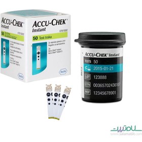 تصویر نوار تست قند خون اکیو چک اینستنت ACCU-CHEK INSTANT بسته 50 عددی 