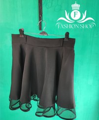 تصویر دامن کوتاه مدل ناز - سایز 