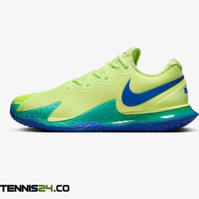 تصویر کفش تنیس مردانه نایک NikeCourt Zoom Vapor Cage 4 Rafa- سبز/آبی 