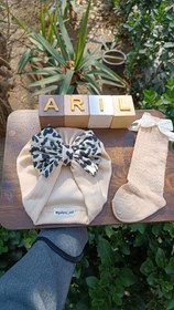 تصویر توربان کرم پلنگی tiger torban