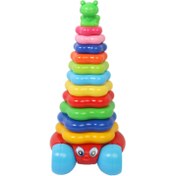 تصویر حلقه هوش چرخدار ۱۱ عددی شادوک مناسب کودک 