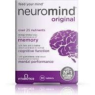 تصویر تقویت عملکرد مغز و بهبود حافظه neuromind vitabiotics 