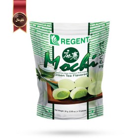 تصویر موچی ریجنت Regent مدل چای سبز Green Tea Flavored وزن 240 گرم 