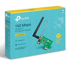 تصویر کارت شبکه بی‌سیم تی پی-لینک مدل TL-WN781ND TP-LINK TL-WN781ND 150Mbps Wireless N PCI Express Adapter