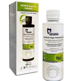 تصویر محلول کلرهگزیدین 2 % حجم 220 میل محلول کلرهگزیدین 2 % حجم 220 میل