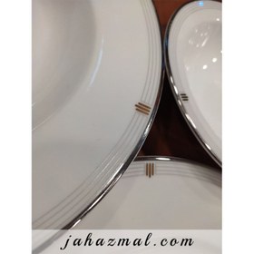 تصویر سرویس چینی زرین 6 نفره غذاخوری اپرا (28 پارچه) Zarin Iran ItaliaF Opera 28 Pieces Porcelain Dinnerware Set