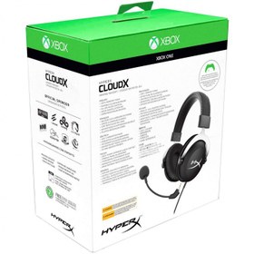تصویر هدست گیمینگ باسیم هایپر ایکس مدل CloudX ا HyperX CloudX Xbox Gaming Headset HyperX CloudX Xbox Gaming Headset