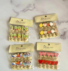 تصویر گیره و ریسه چوبی عکس 