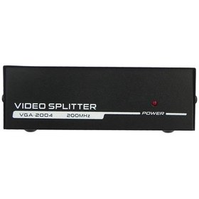 تصویر اسپیلتر 4 پورت VGA مدل VGA-2004 4 port VGA splitter model VGA-2004