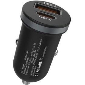 تصویر شارژر فندکی 30 وات پرووان مدل PCG28 ProOne PCG28 car charger