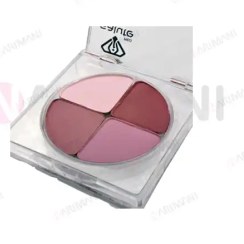 تصویر پالت سایه چشم ۴ تایی لاکچری کوین – اورجینال با پیگمنت بالا - کد ۶۰۳ – بنفش Luxury Coin 4-Color Eyeshadow Palette – Original & High Pigment