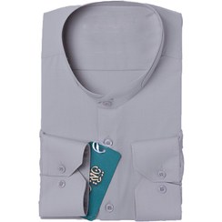 تصویر پیراهن دیپلمات طوسی 