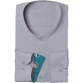 تصویر پیراهن دیپلمات طوسی 