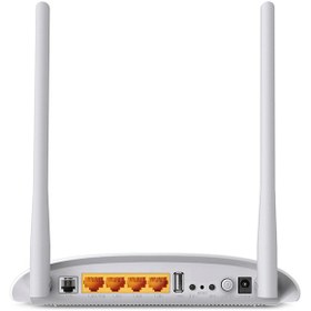 تصویر مودم تی پی لینک وایرلس TD-W8968 Modem TP-Link TD-W8968 300Mbps Wireless N USB