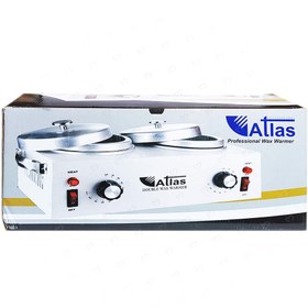 تصویر دستگاه موم داغ کن دو قابلمه اطلس Atlas