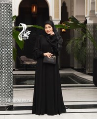 تصویر مانتو عبایی یاس سایز ۳۸ 