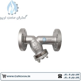 تصویر شیر صافی "11/4 اینچ کلاس 300 فولاد ریخته گری STRAINER VALVE_Y 11/4" #300 WCB A216