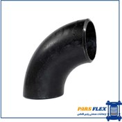 تصویر زانویی جوشی 2 اینچ رده 40 مانیسمان 90 درجه 