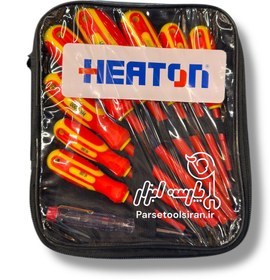 تصویر ست پیچ گوشتی ۹ عددی عایق 