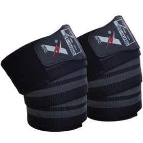 تصویر زانوبند بدنسازی مدل PX_4040 بسته دو عددی - آبی 