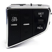 تصویر كليد كروز كنترل روي فرمان دنا و دناپلاس و سورن پلاس دنا شرکتی اصل ایساکو 