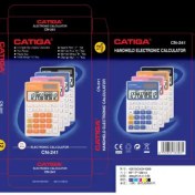 تصویر ماشین حساب ۱۲ رقمی کاتیگا - مدل CN-241 