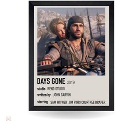 تصویر تابلو و پوستر Days Gone - مدل Infographic 