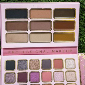 تصویر پالت سایه چشم و صورت ۴ درب حرفه ای ایگودکو 