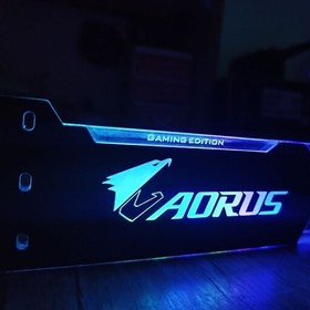 تصویر براکت افقی آر جی بی کارت گرافیک مدل aorus 