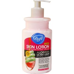 تصویر لوسیون مرطوب کننده بدن آلوئه ورا دافی مناسب انواع پوست 470 میلی لیتر Dafi Hand and Body Lotion 470ml