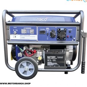 تصویر موتور برق بنزینی ای اس مدل A15000ES ظرفیت ۸.۵ کیلووات تک فاز 