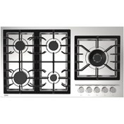 تصویر اجاق گاز کن مدل 513S ۵ شعله استیل 