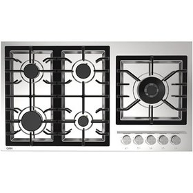 تصویر اجاق گاز کن مدل 513S ۵ شعله استیل 